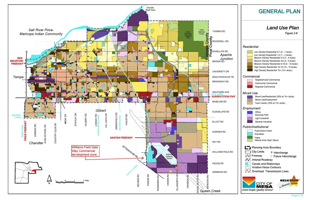 피닉스 az zoning map
