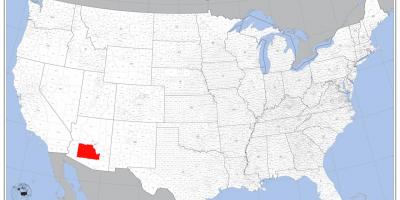 피닉스는 미국 지도